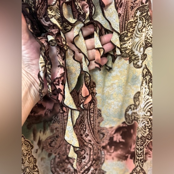 Cinq sleeveless blouse with fringe - Picture 6 of 6